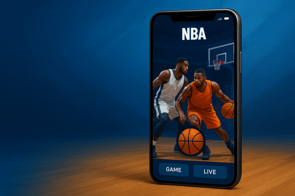 Application NBA Live : l'expérience numérique du basket-ball professionnel