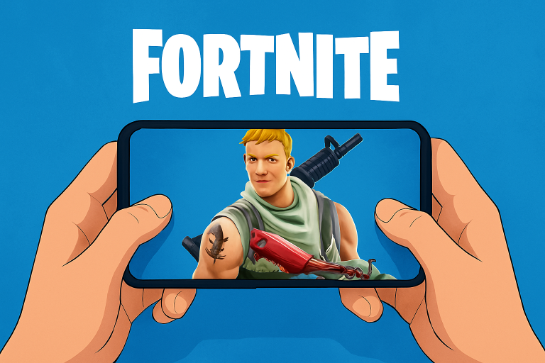 Application pour jouer gratuitement à Fortnite sur téléphone portable