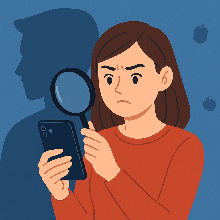 Application to Discover Cheating on Cell Phones