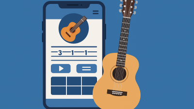 Guitar learning app