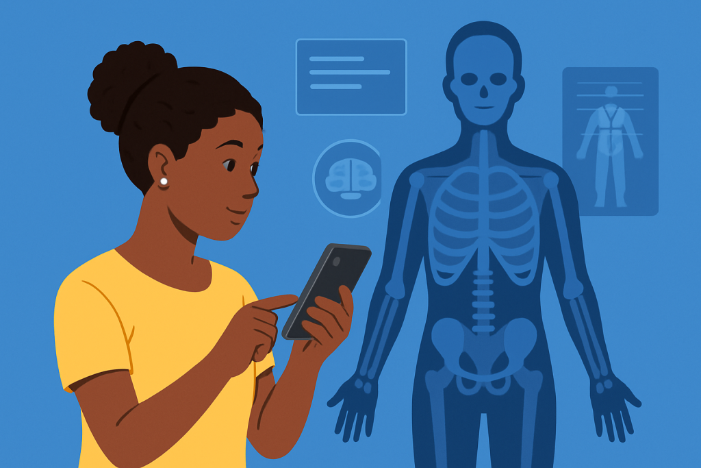 Aplicativos para Escanear o Corpo Humano