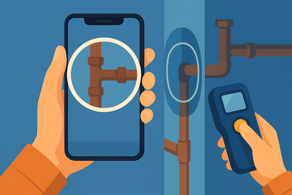 Aplicaciones innovadoras para la detección de tuberías